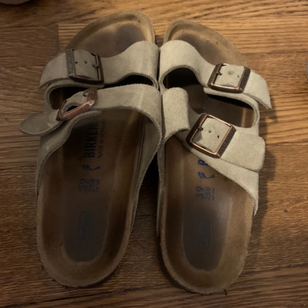 Birkenstock Arizona suede
